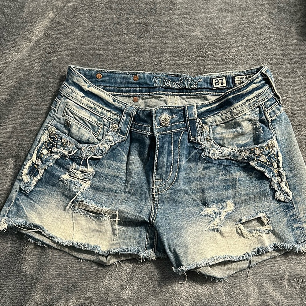 Miss me bling shorts